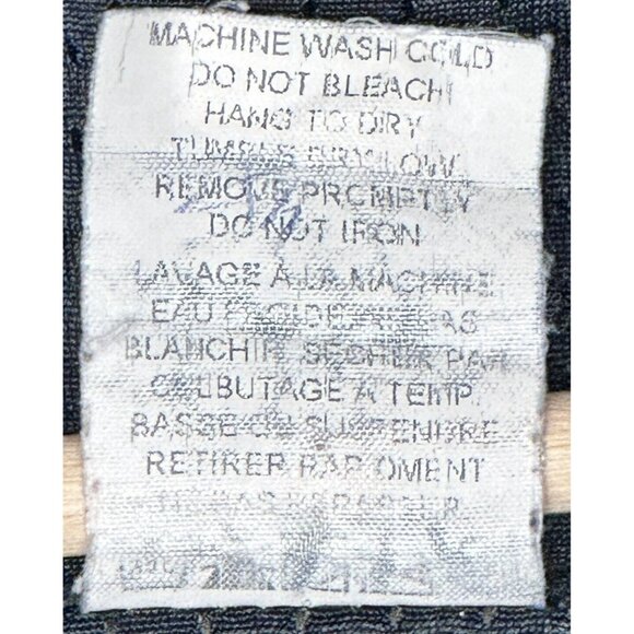 Athletic Knit Mens Shirt Sleeveless Baseball Jersey Button Up Embroidered Large - Picture 9 of 11